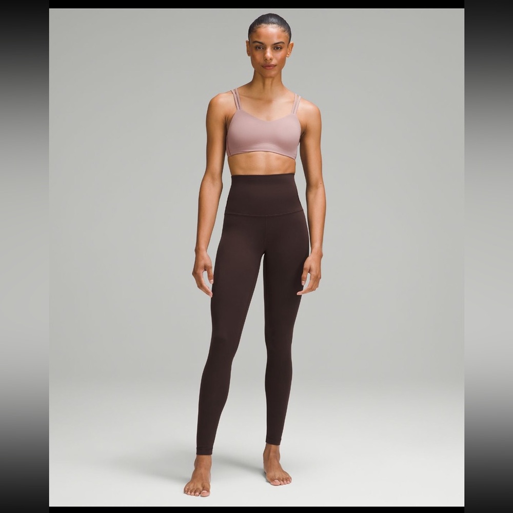 Lululemon Align super high rise size 6 expresso
